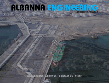 Tablet Screenshot of albanna-eng.com
